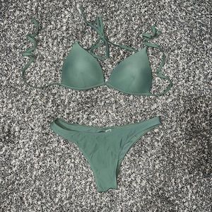 shein push-up triangle bikini NWOT